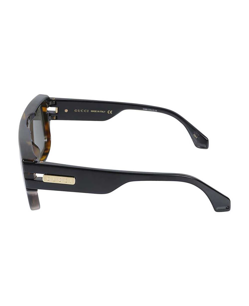 GUCCI Rectangle Retro Sunglasses - image 3