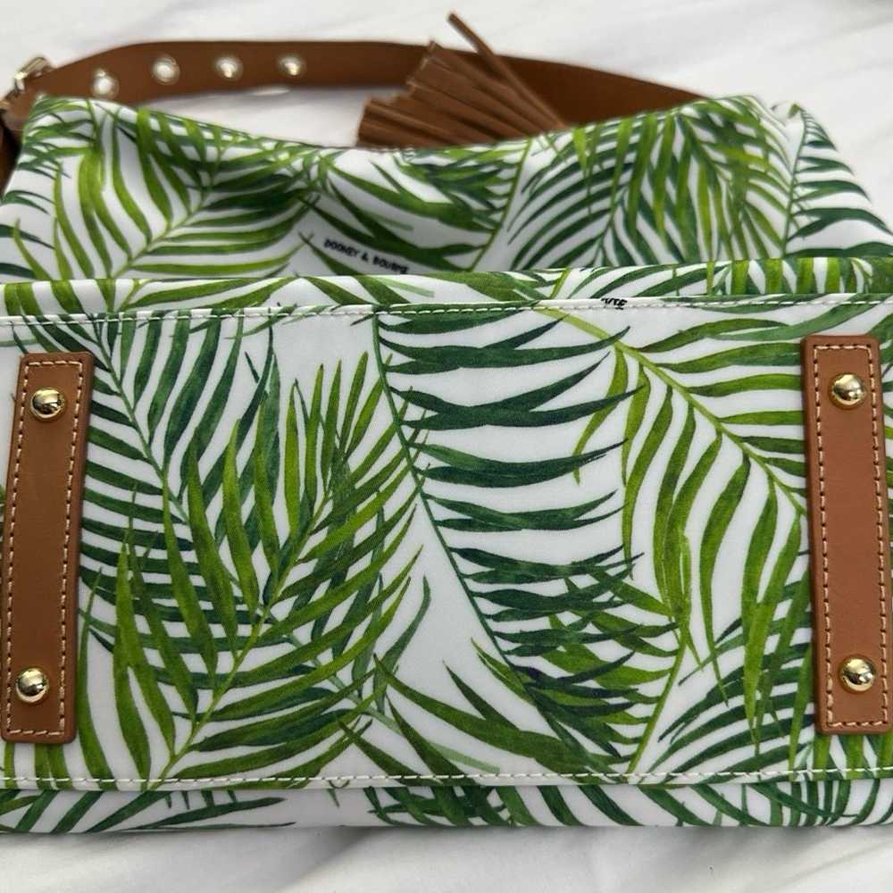 Dooney and Bourke tropical palm leaf bag - image 3