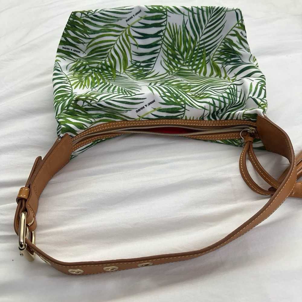 Dooney and Bourke tropical palm leaf bag - image 4