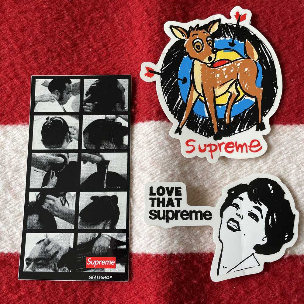 Supreme Sticker Pack - 1995 Ad, Bambi & Love That… - image 1