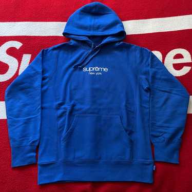 SUPREME HOODED CLASSIC LOGO WORK SHIRT - BOX LOGO S - Gem