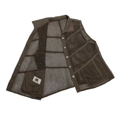 ISSEY MIYAKE DESIGN STUDIO FISHNET MESH VEST