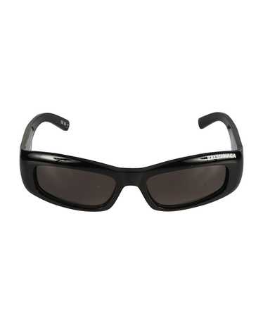 BALENCIAGA Logo Detail Rectangular Lens Sunglasses