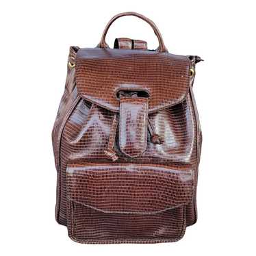 Bottega Veneta Patent leather backpack - image 1