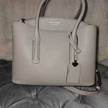 Nwot Kate spade marqaux satchel bag grey new