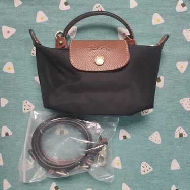 Longchamp Mini Tote Bag with Shoulder Strap