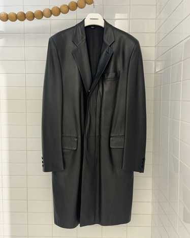 Helmut Lang Helmut Lang 90s-00s leather coat - image 1