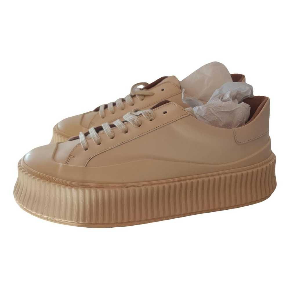 Jil Sander Leather trainers - image 1