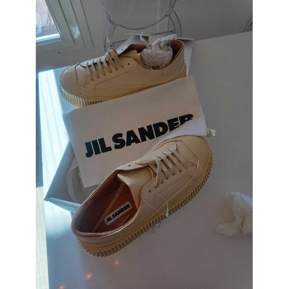 Jil Sander Leather trainers - image 6