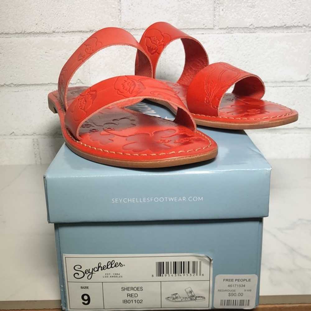 Seychelles Sheroes Slide Sandals in Red - image 4