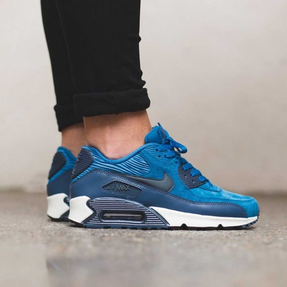 Nike Air Max 90 Leather – Brigade Blue - image 2