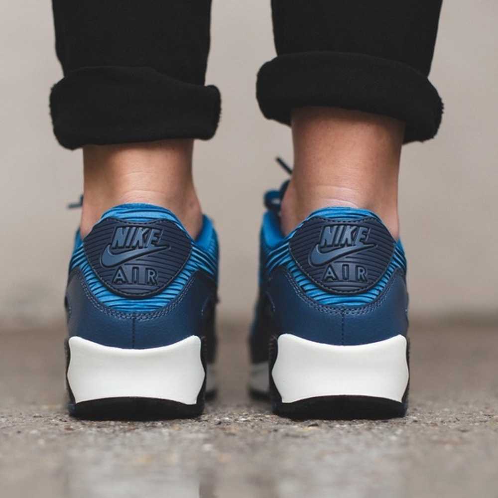 Nike Air Max 90 Leather – Brigade Blue - image 3