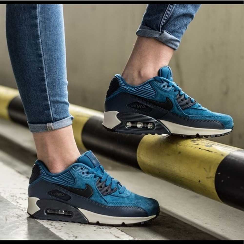 Nike Air Max 90 Leather – Brigade Blue - image 4