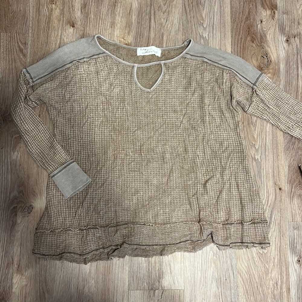 Vintage Havana Soft Waffle Knit Top - image 6