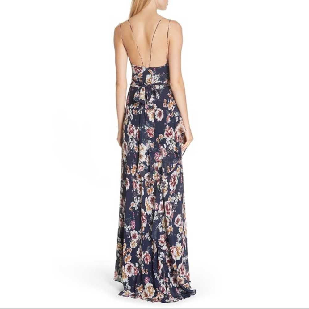 NICHOLAS Garden Rose Silk Maxi Dress - image 6