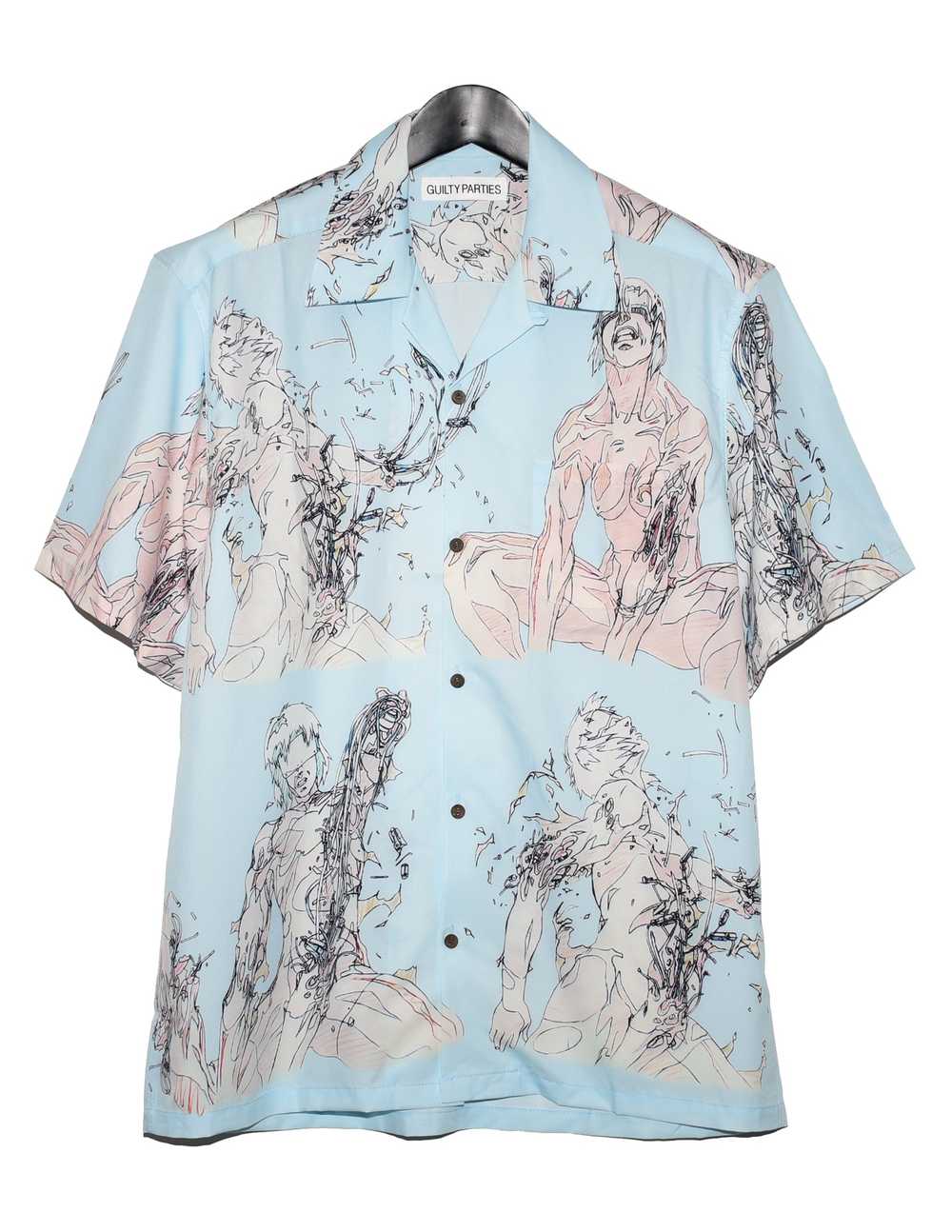 Wacko Maria Ghost in The Shell Hawaiian Shirt - image 1