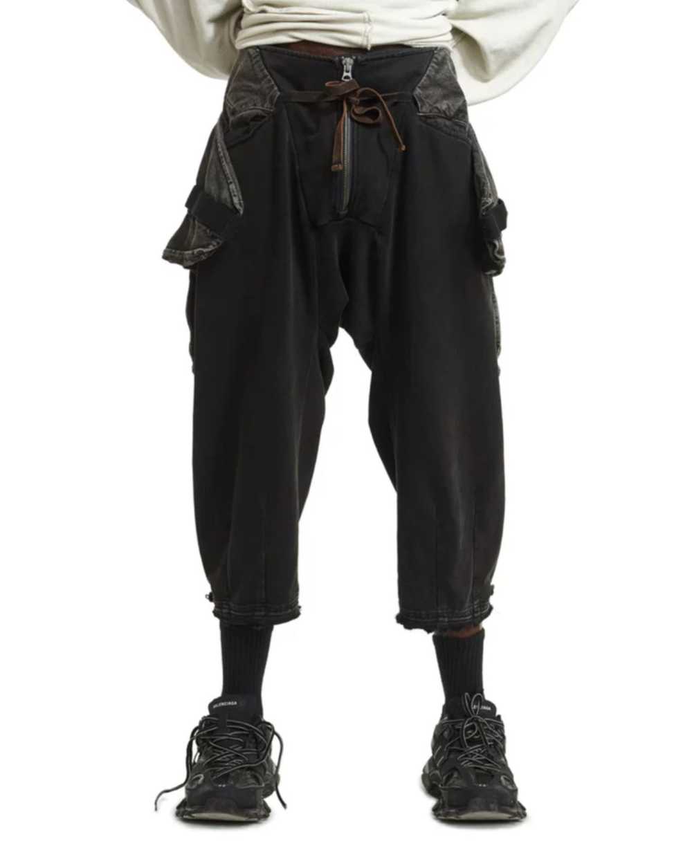 HAMCUS Manta cargo denim pants/JB - image 1