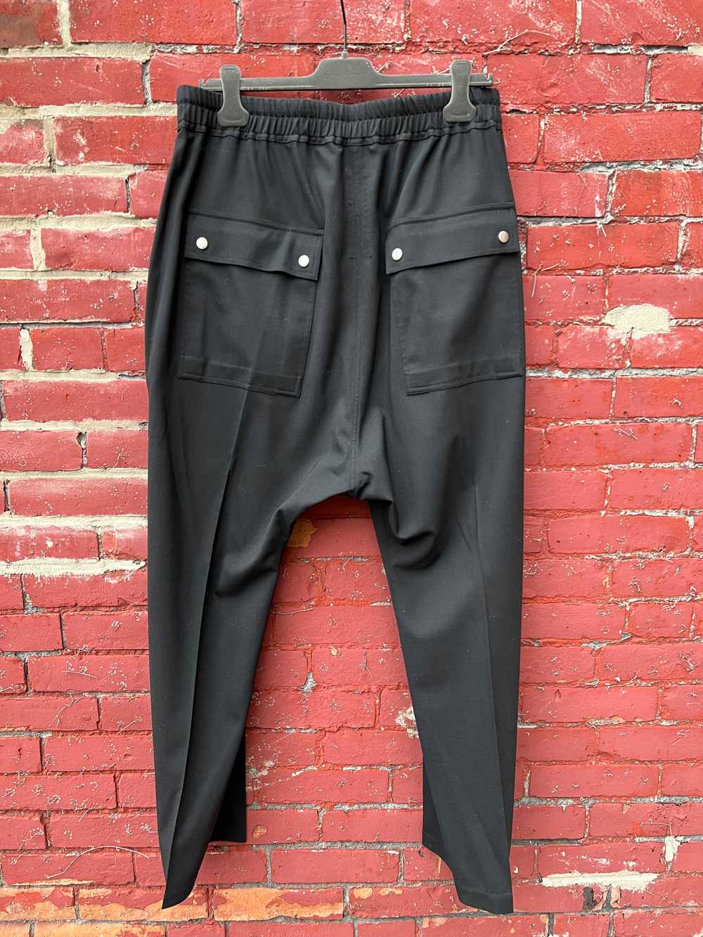 Rick Owens FW20 Performa Black Bella Trousers - image 4