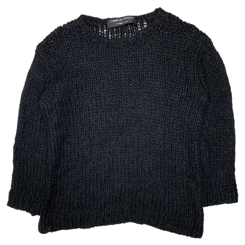 Comme Des Garçons AW91 Mesh Knit Wool Sweater - image 1