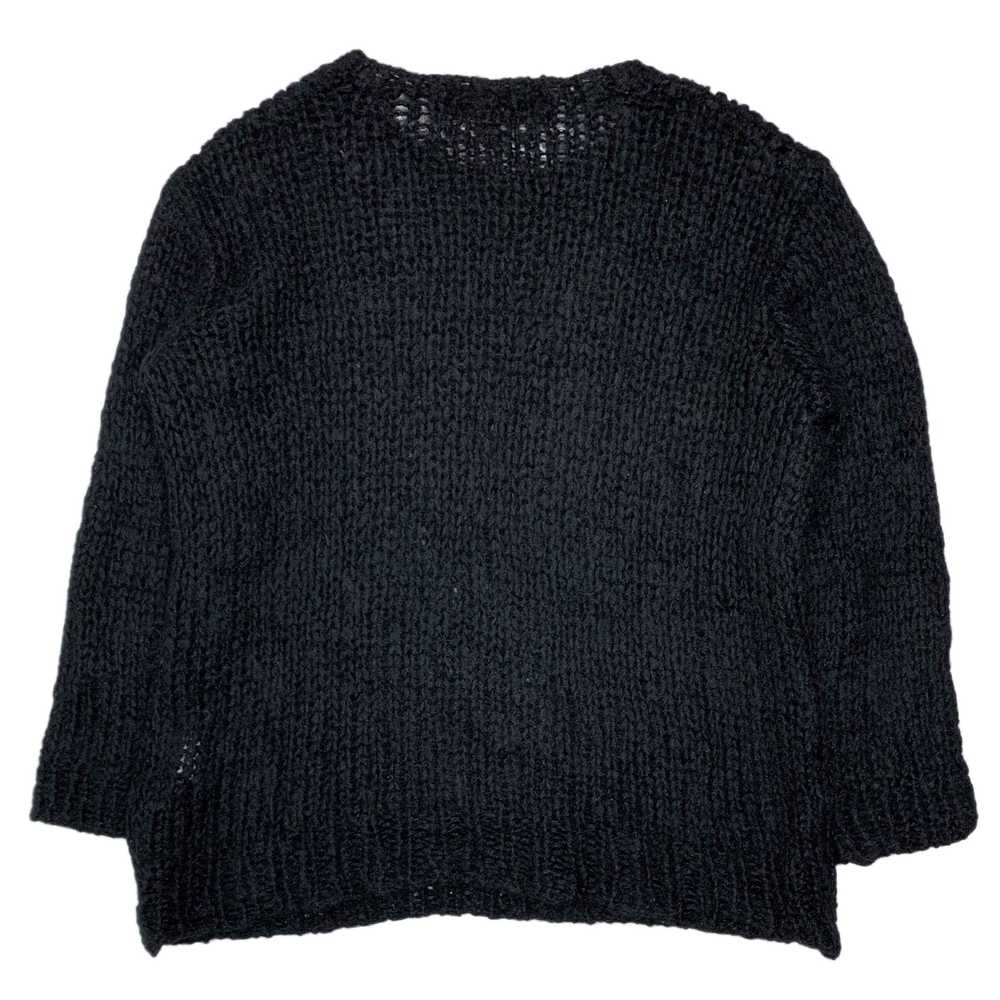 Comme Des Garçons AW91 Mesh Knit Wool Sweater - image 2