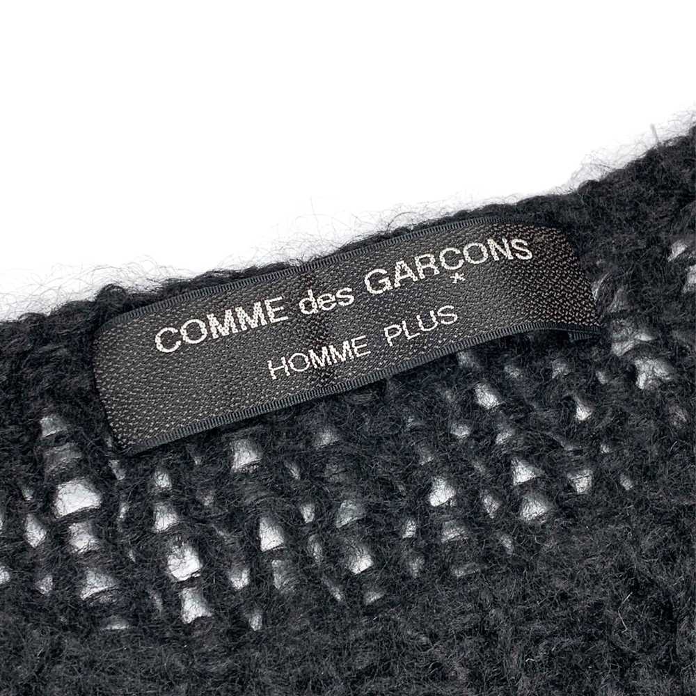 Comme Des Garçons AW91 Mesh Knit Wool Sweater - image 3