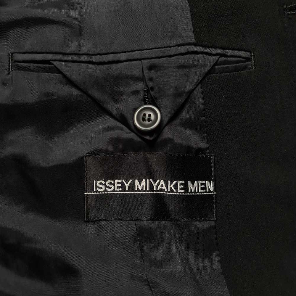 Issey Miyake - SS99 Mandarin Collar Wrinkled Wool… - image 7