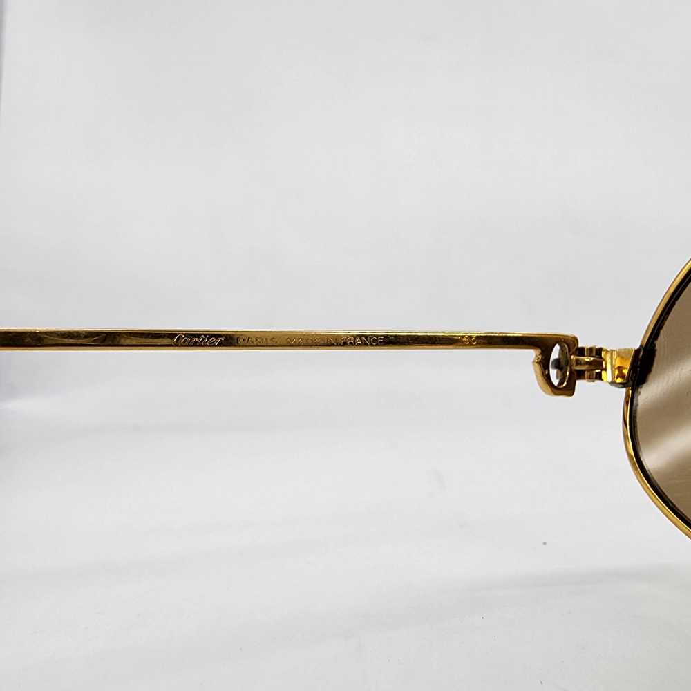 Cartier - Panthere GM Aviator Sunglasses - Vintage - image 10