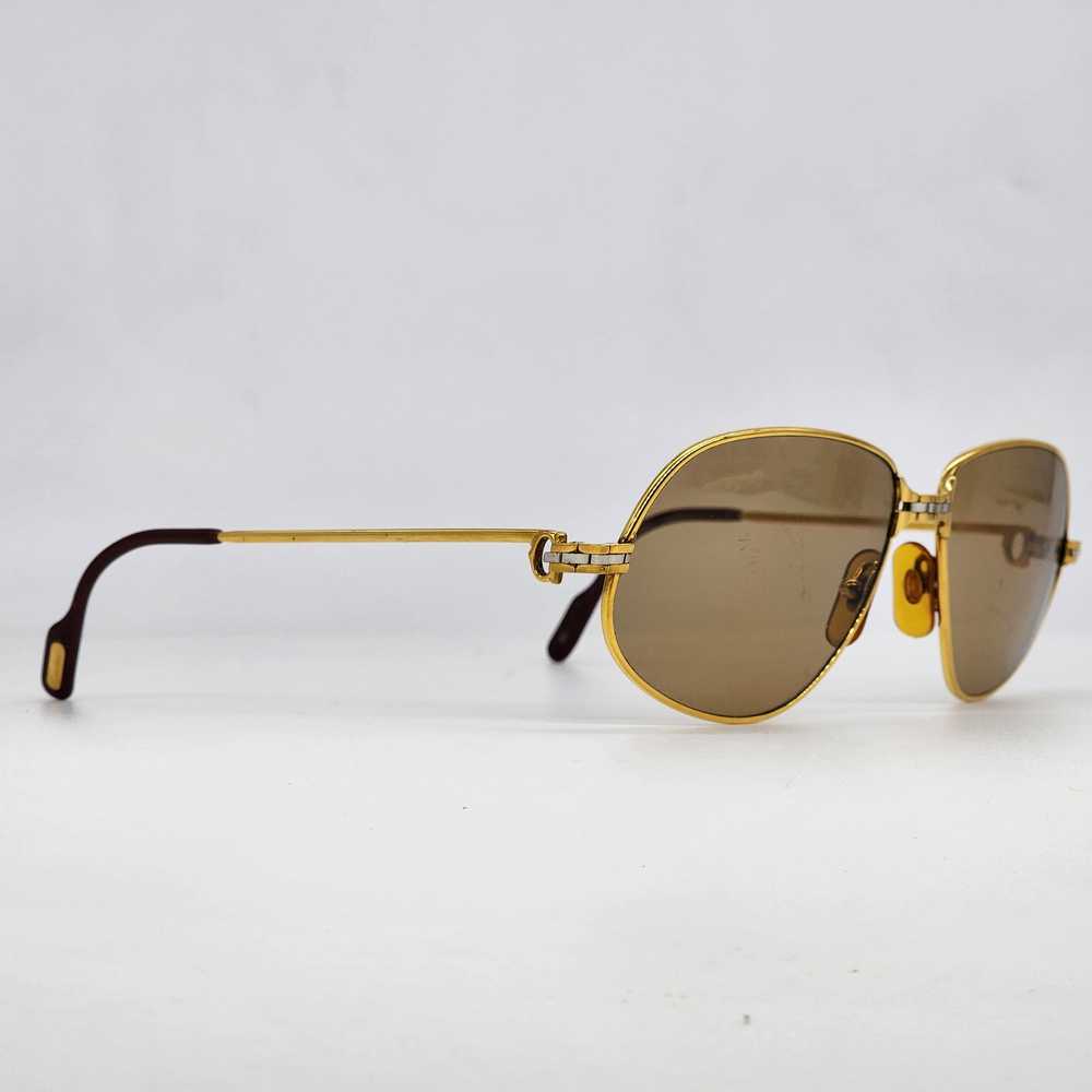 Cartier - Panthere GM Aviator Sunglasses - Vintage - image 3