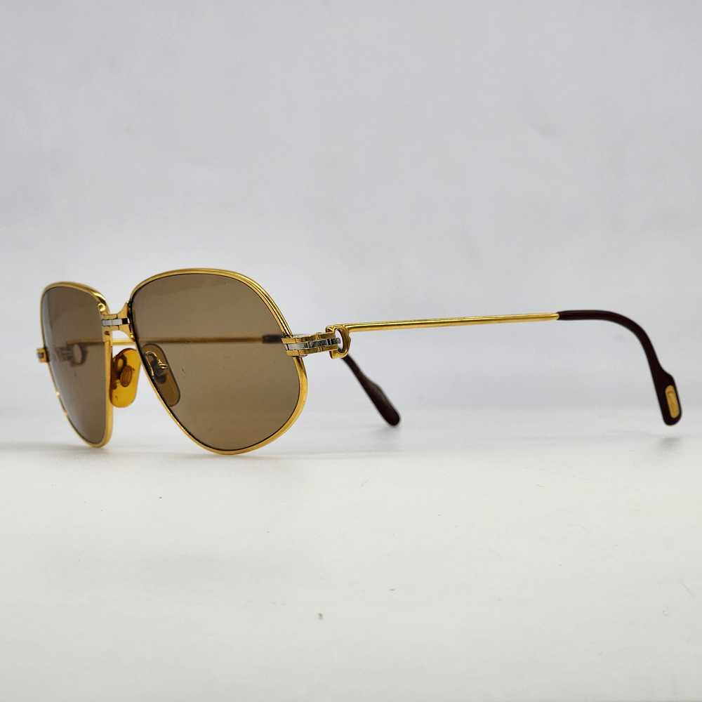 Cartier - Panthere GM Aviator Sunglasses - Vintage - image 4