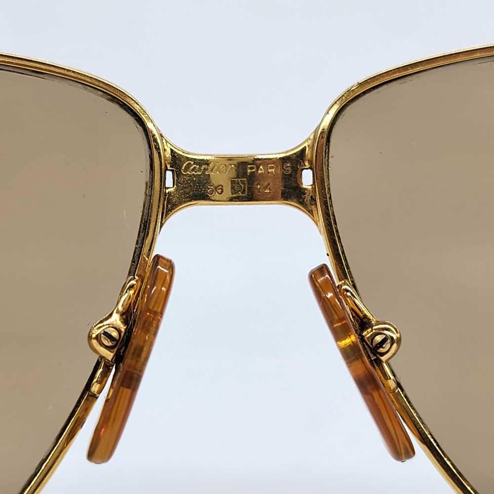 Cartier - Panthere GM Aviator Sunglasses - Vintage - image 8