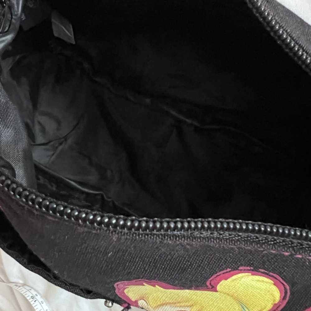 Vintage Disney Tinkerbell Handbag Y2k Purse Black… - image 3