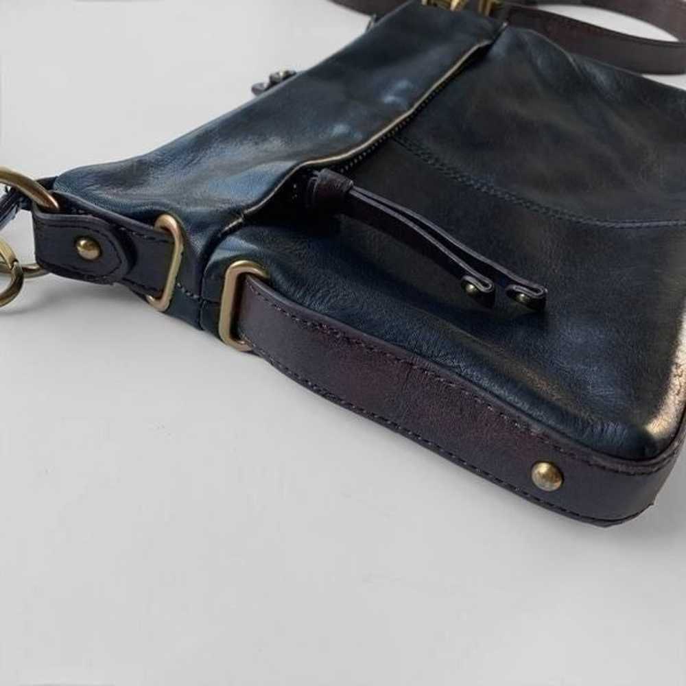 Tignanello Black Leather Crossbody Purse - image 3