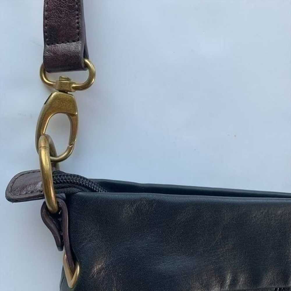 Tignanello Black Leather Crossbody Purse - image 8