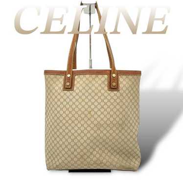 CELINE Tote Bag Triomphe All-Over Pattern Canvas 6