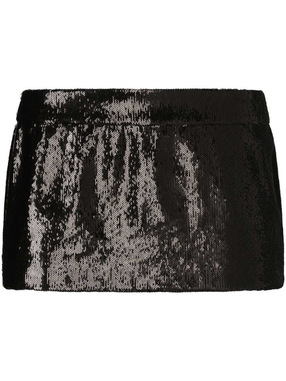 Dolce & Gabbana SEQUINED MINI SKIRT - image 1