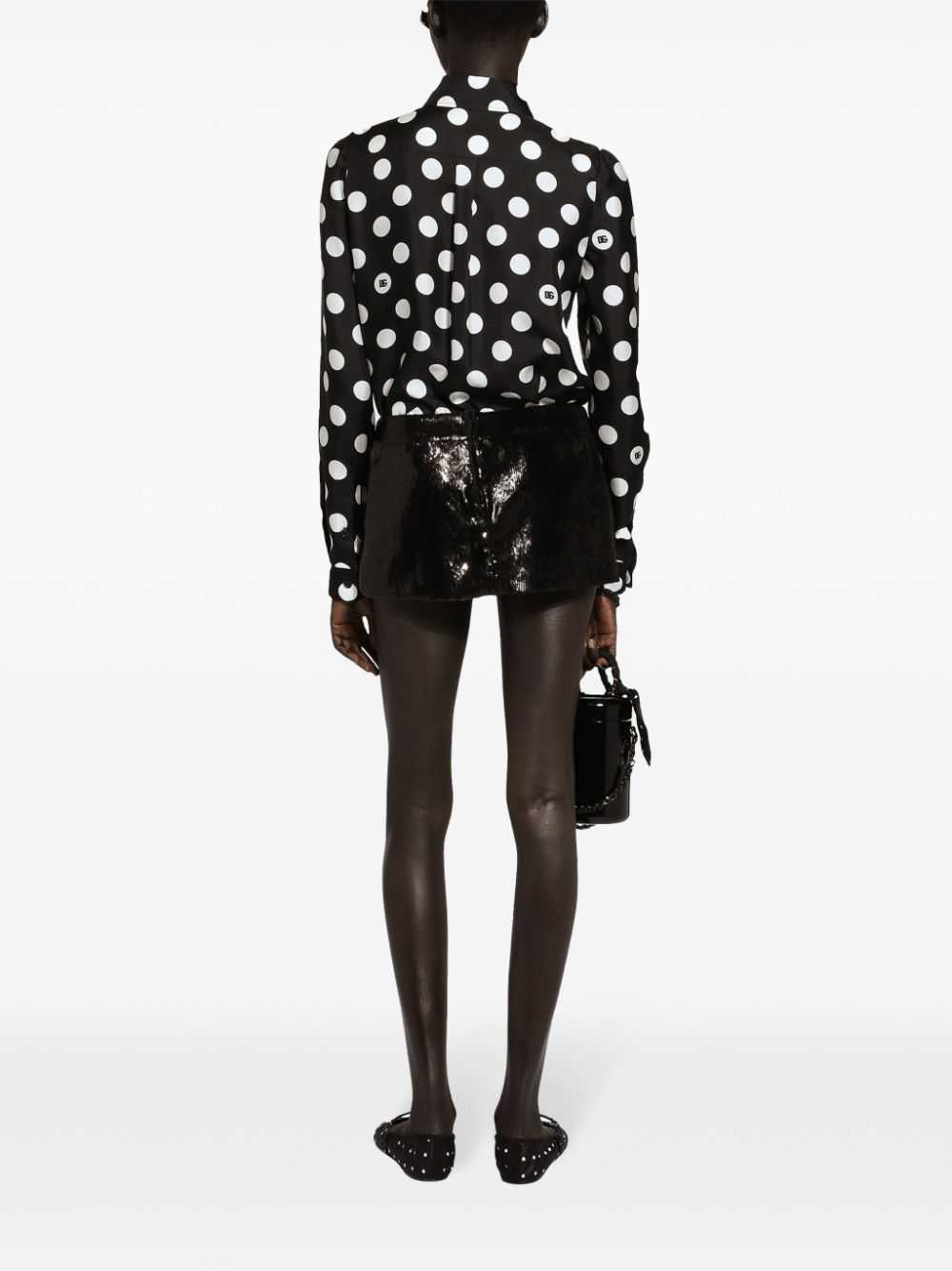 Dolce & Gabbana SEQUINED MINI SKIRT - image 3