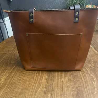 portland leather goods Large tote