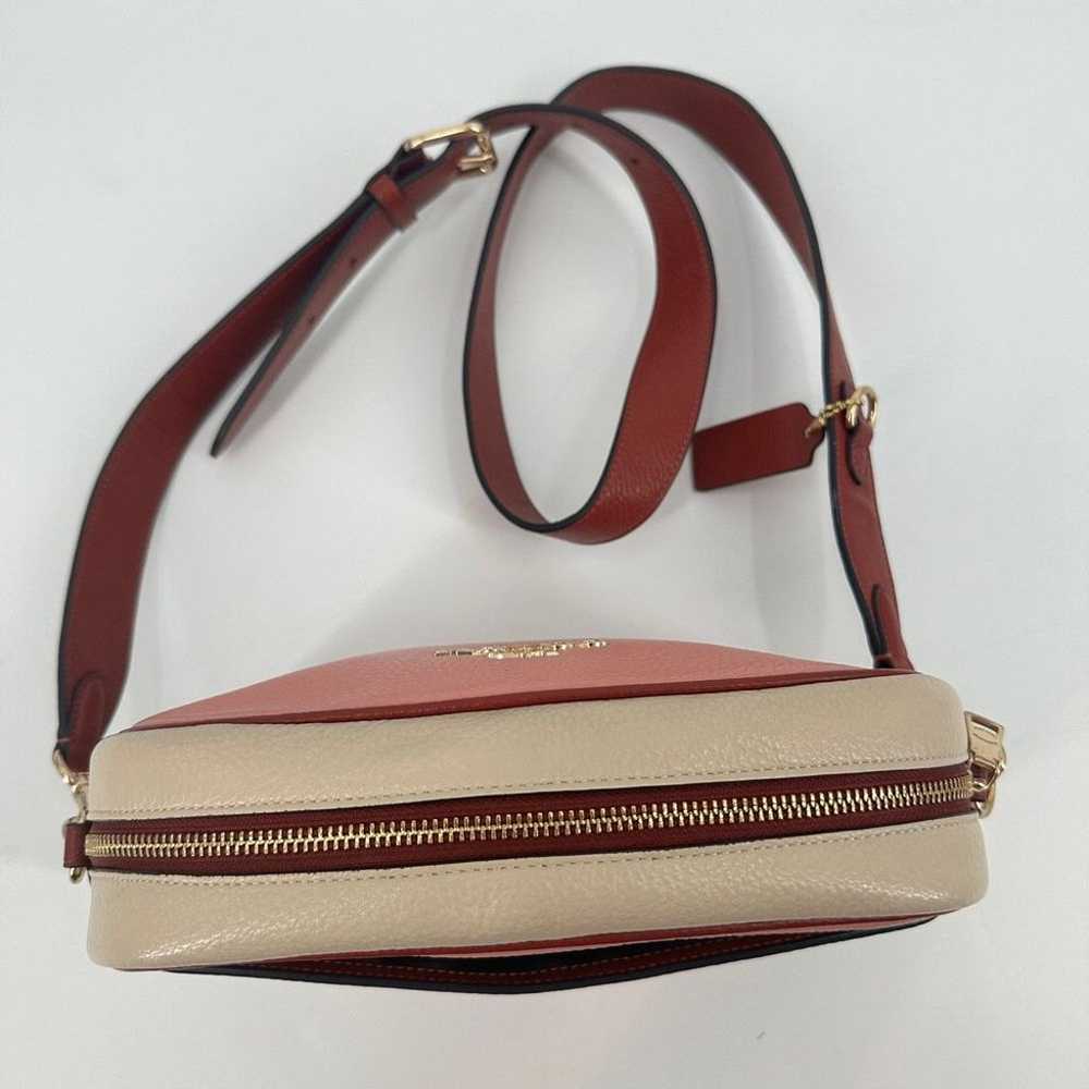 Coach Jamie Camera Bag Colorblock Candy Pink Mult… - image 8