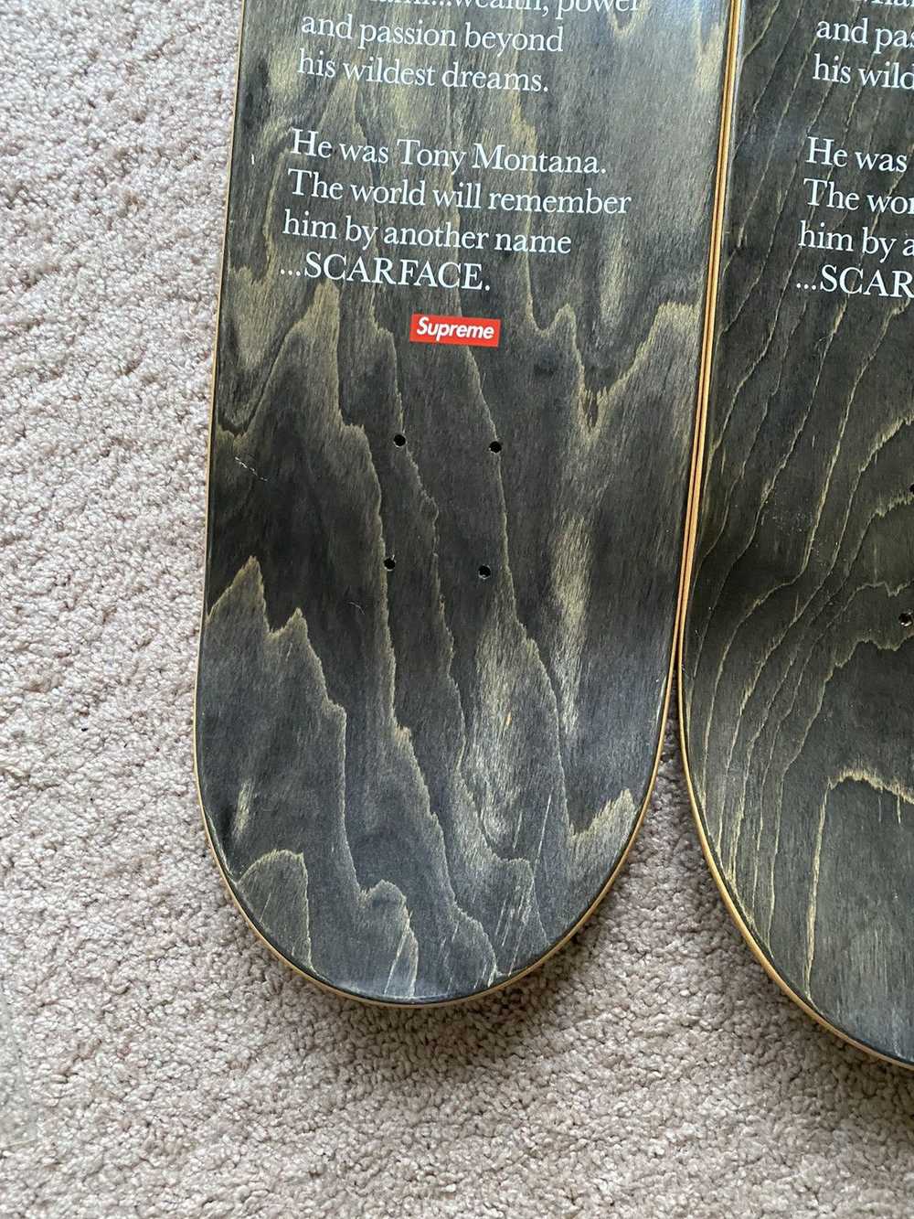 Supreme Supreme Scarface skate deck set of 2 auth… - image 10