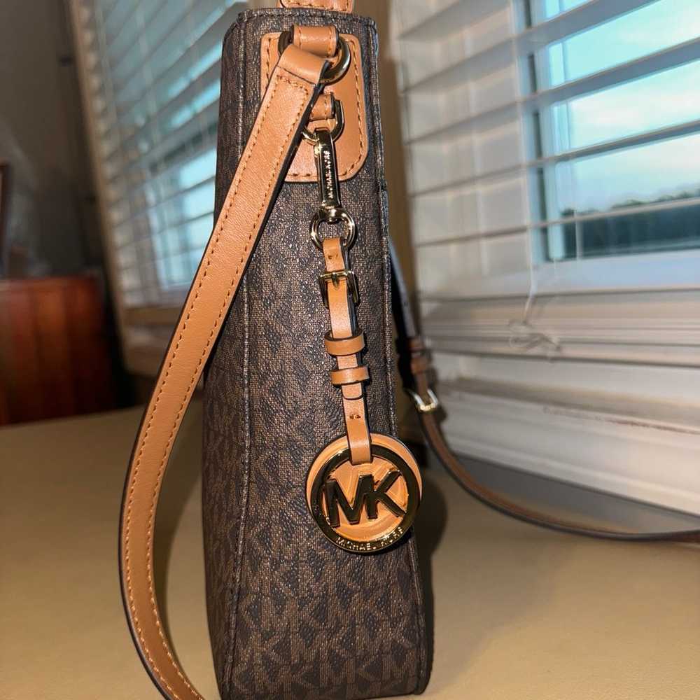 Michael Kors Messenger Crossbody and Wallet - image 2