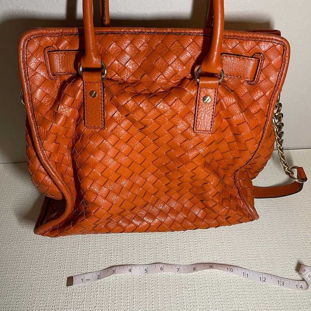 Michael Kors Limited Edition Braided Leather Burn… - image 5