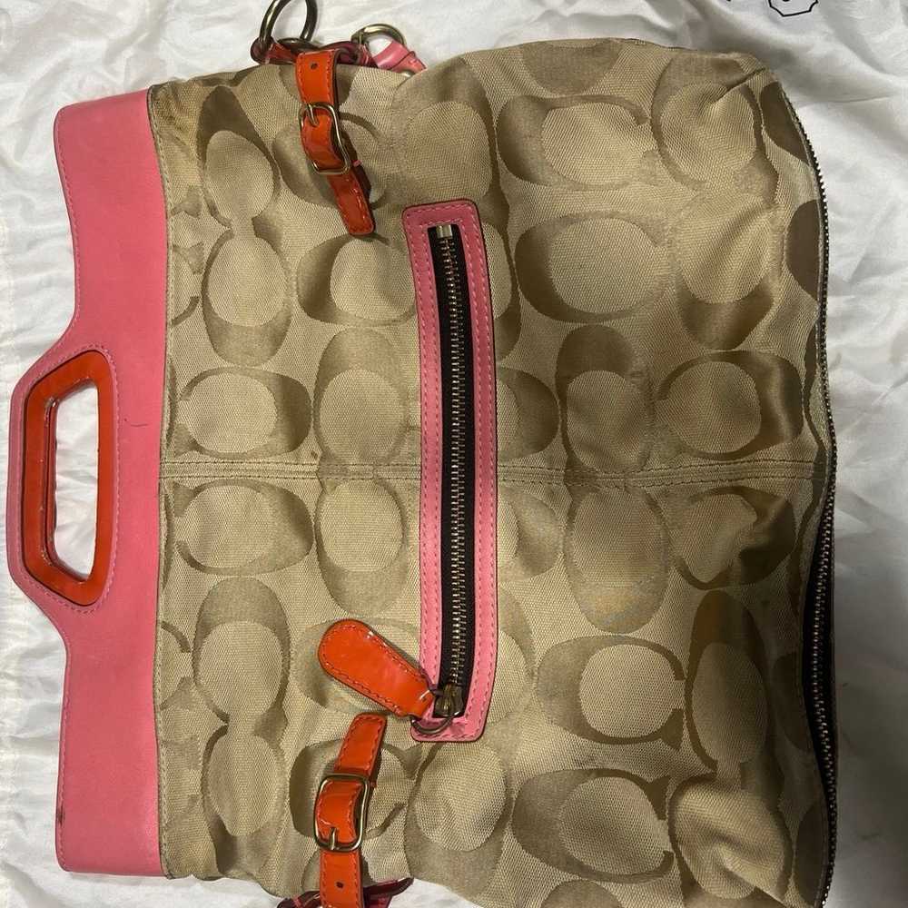 Coach shoulder bag vintage - image 3