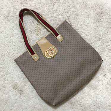 Gucci Sherry Line Giant GG Emblem Shimmer Tote Bag