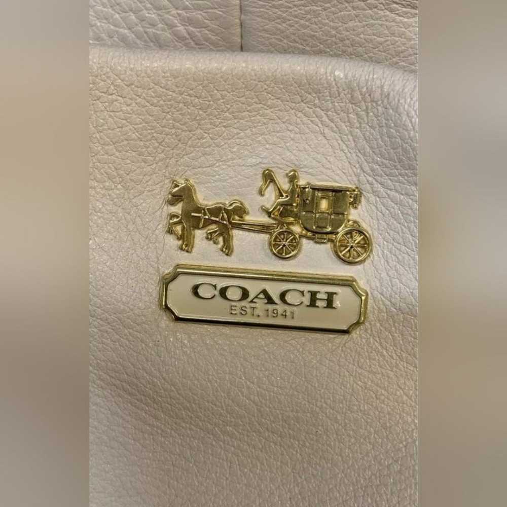 COACH Cream Designer Madison Isabelle Crossbody P… - image 4