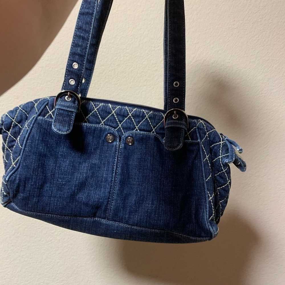 Vera Bradley Quilted Denim bag - image 4