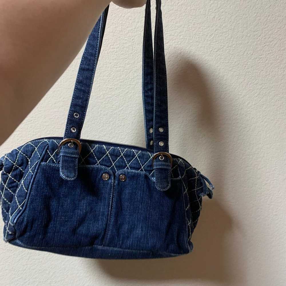 Vera Bradley Quilted Denim bag - image 6