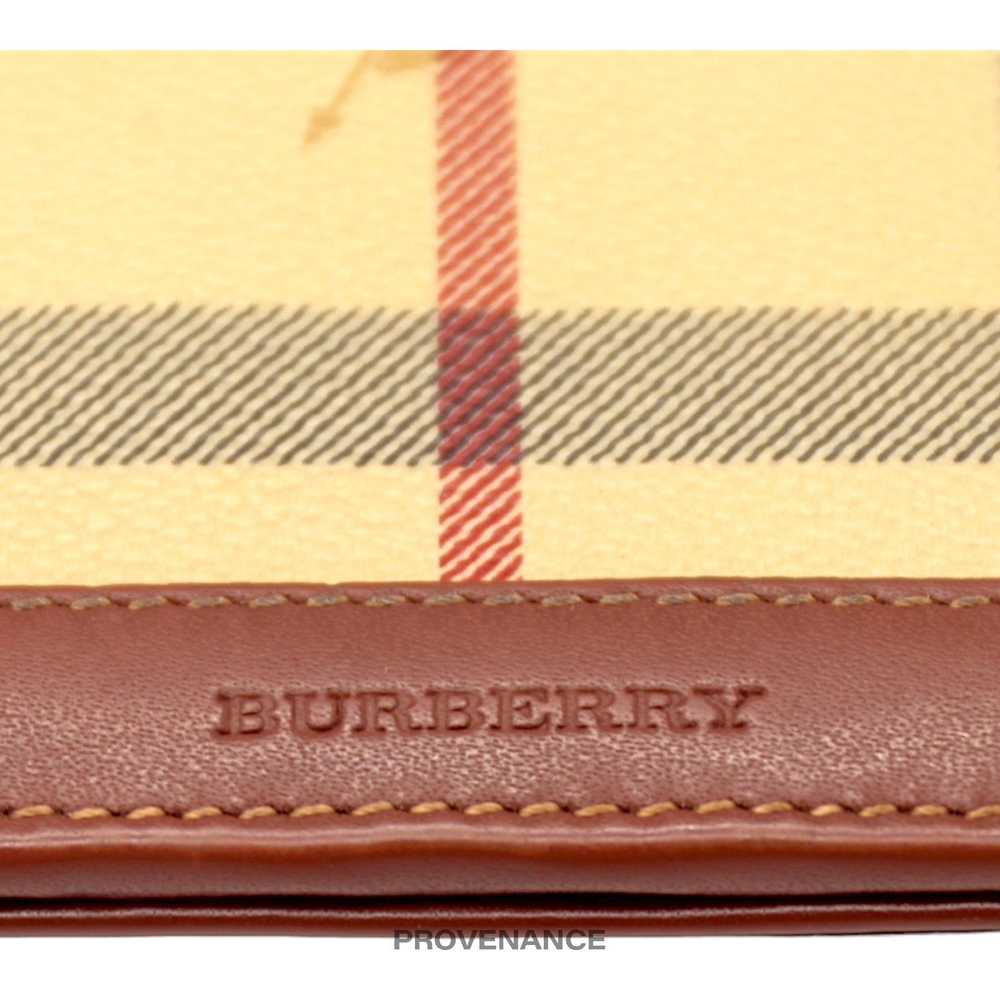 Burberry 🔴 Burberry Long Wallet - Nova Check Bro… - image 5