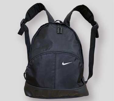 Nike × Streetwear NIKE SWOOSH Vintag Black Backpa… - image 1