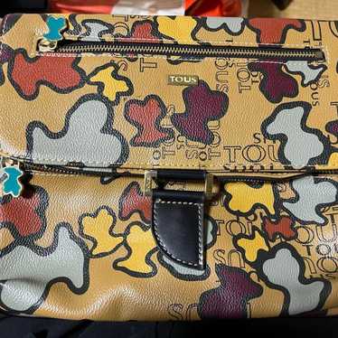 TOUS Shoulder Bag Multi-Color Camouflage - image 1