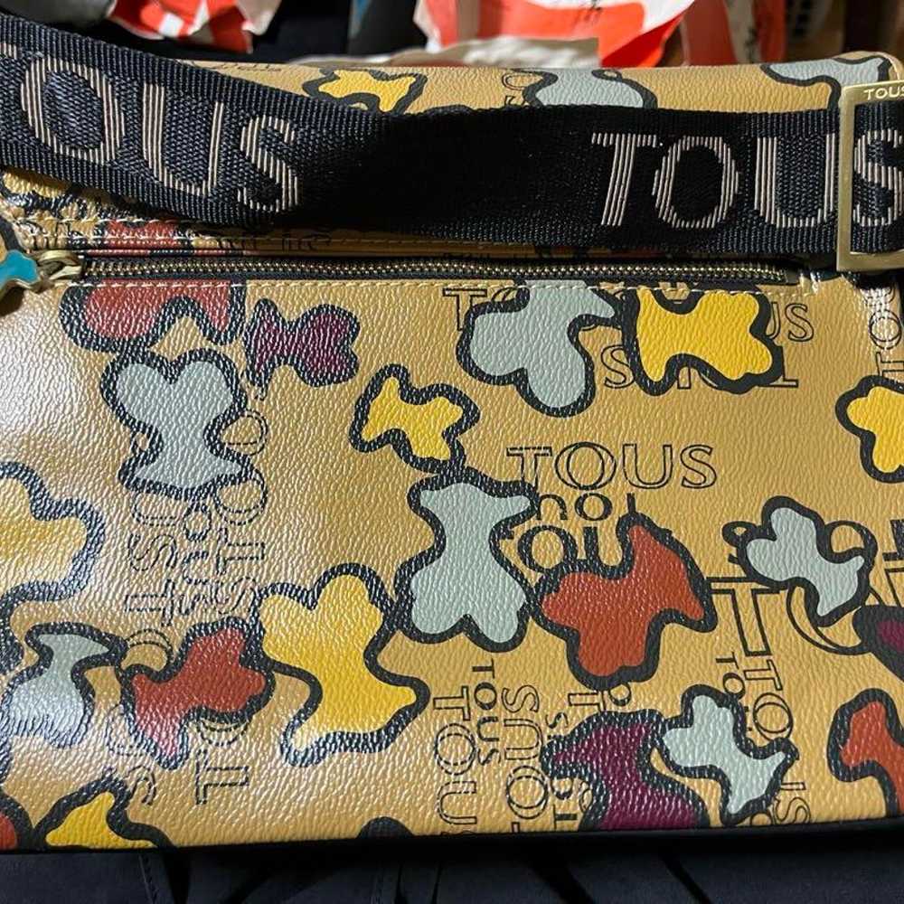 TOUS Shoulder Bag Multi-Color Camouflage - image 2